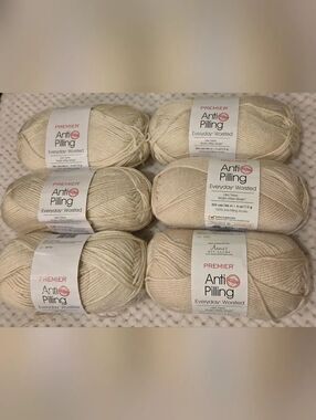 Premier Anti Pilling Everyday Worsted Yarn - 2 HONEY MILK 4 CREAM